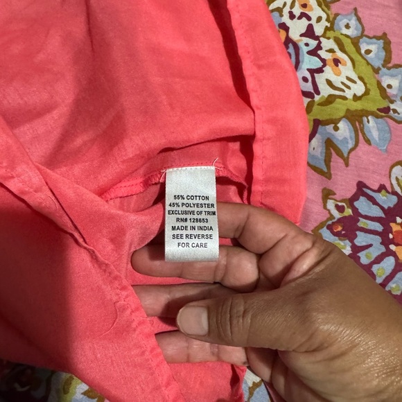 Vibrant Floral Maxi Skirt in Pink - Picture 6 of 6